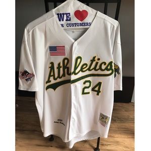 Ricky Henderson Athletics Jersey